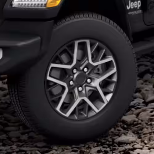 JEEP WRANGLER SAHARA MY24 ICE BLACK 18 ALLOY WHEELS 330x330