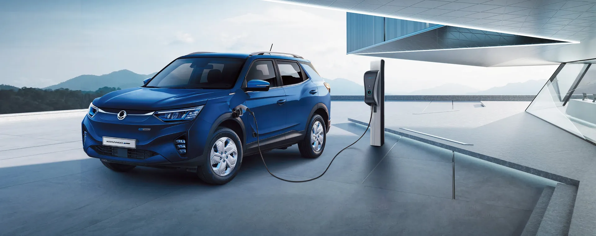pic showroom detail korando ev 18